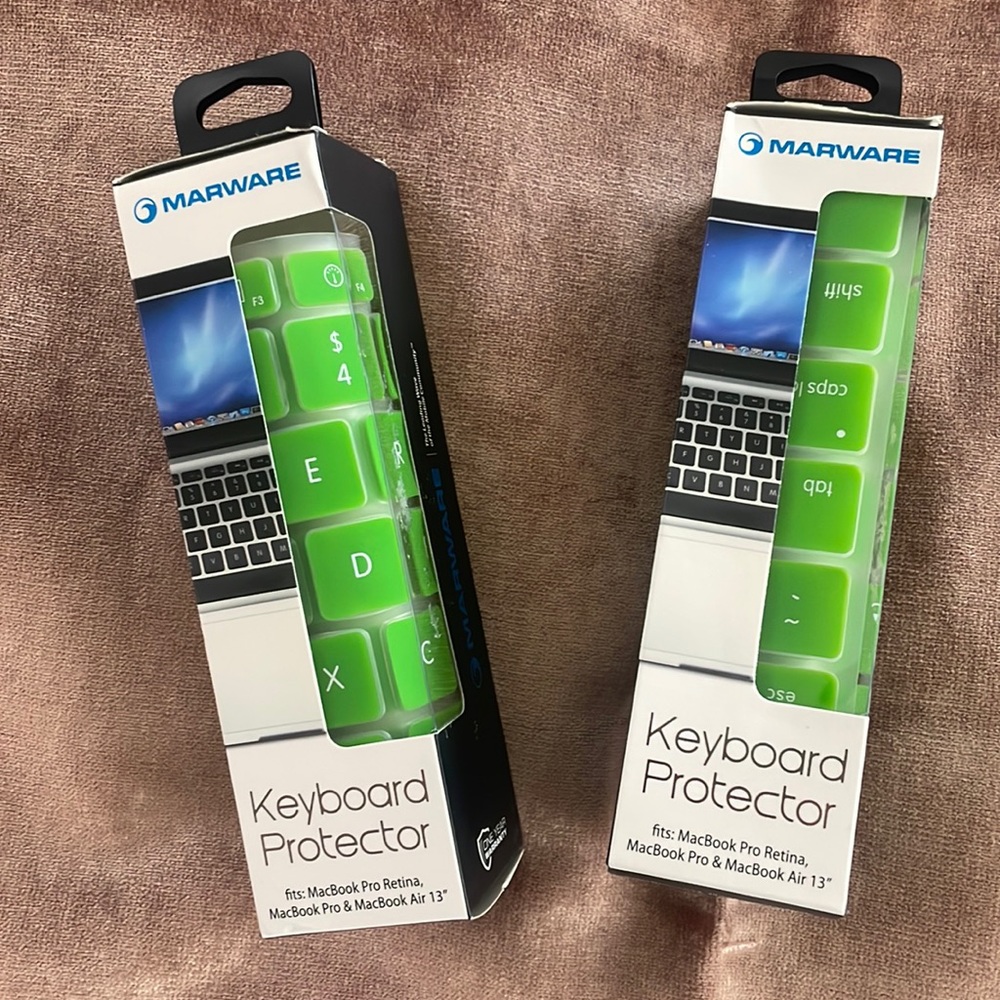 NEW | 2 Marware MacBook Keyboard Protectors